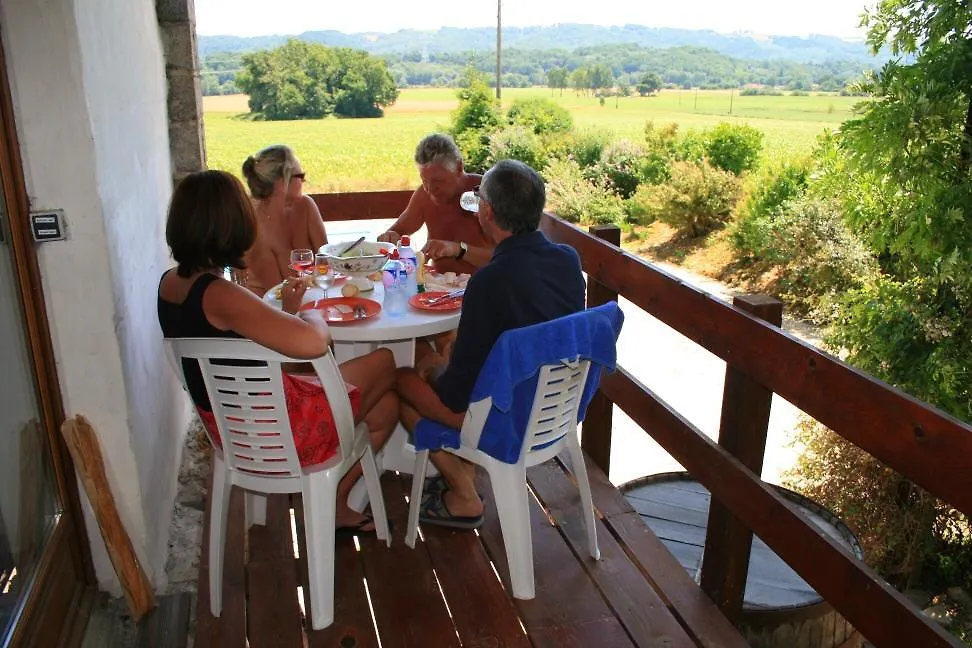 Naturist Hotel Peyraille Libaros Country house